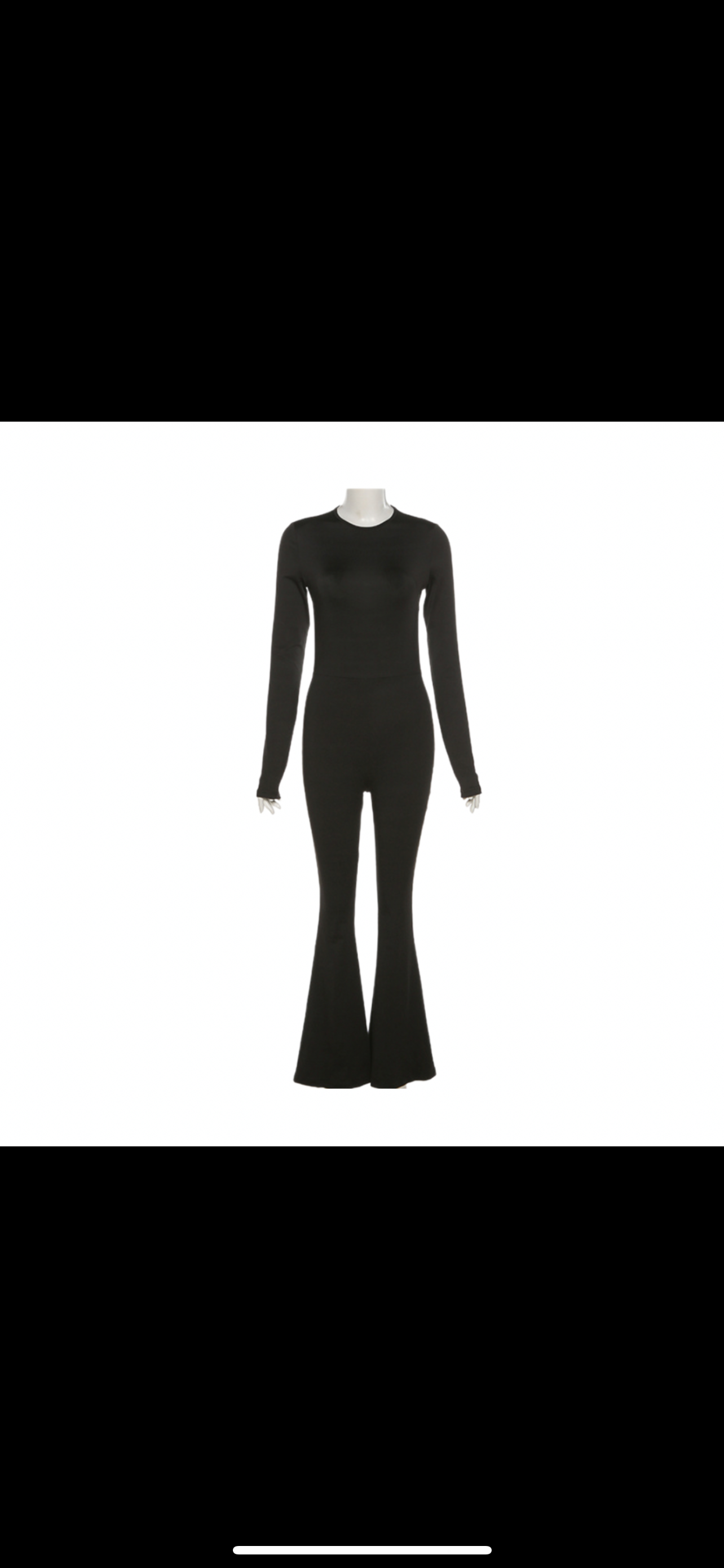 Flare Bottom Jumpsuit